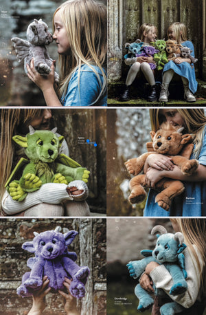 Charlie Bear Bear House Gargoyle Collection (complete)