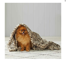 Animal Printed Faux Fur Throw