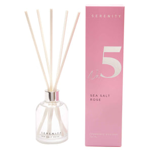 Serenity Signature range  150ml diffuser -No 5 Sea Salt Rose