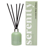 Serentiy Coloured Frost Range 150ml Diffuser-Coconut Line Verbena