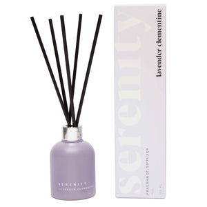 Serentiy Coloured Frost Range 150ml Diffuser-Lavender Clementime